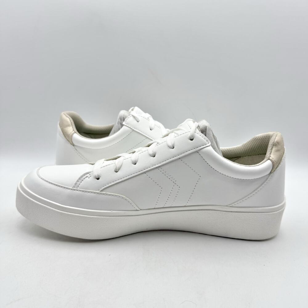 Dr. Scholls Womens Madison Low Top Sneakers US 10 Wide White Vegan Leather NIB - Picture 7 of 12